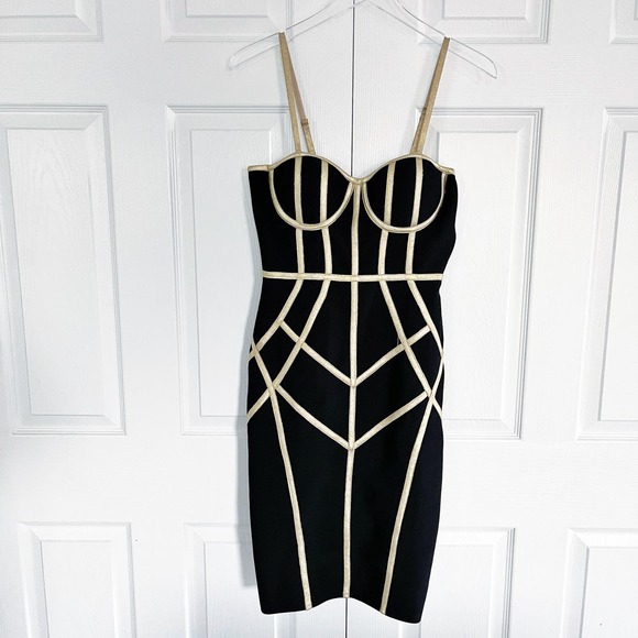Fashion Nova Dresses & Skirts - ($10) Fashion Nova Definite Love Bandage Midi Dress